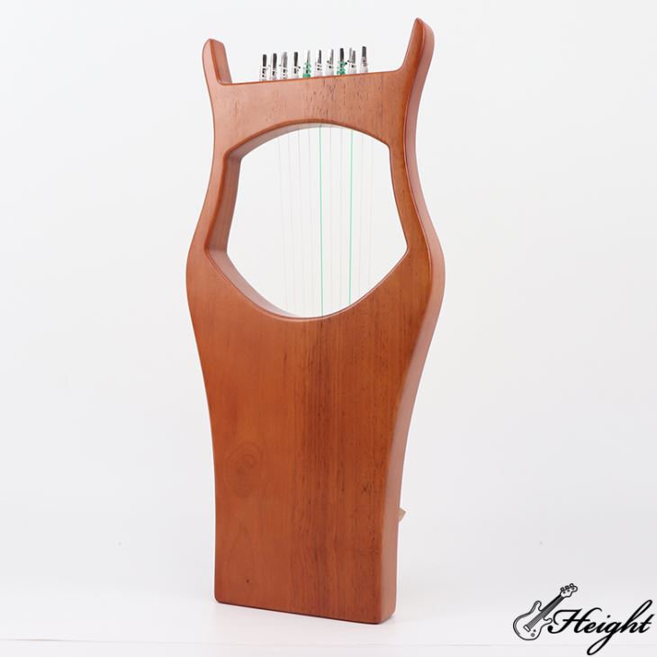 Harpe Lyre en épicéa 10 cordes Spruce Wood 10 String Lyre Harp