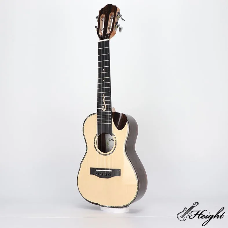 HC19 spruce ebnoy ukulele