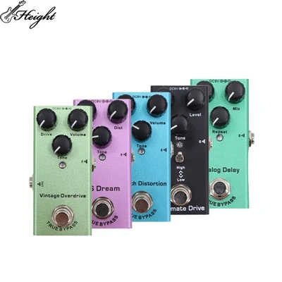 Accessoires d'instrument de musique d'effet de guitare électrique accessoires de guitare matériel d'alliage de Zinc-aluminium