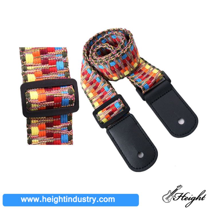 Sangles de guitare en polyester pour ukulélé