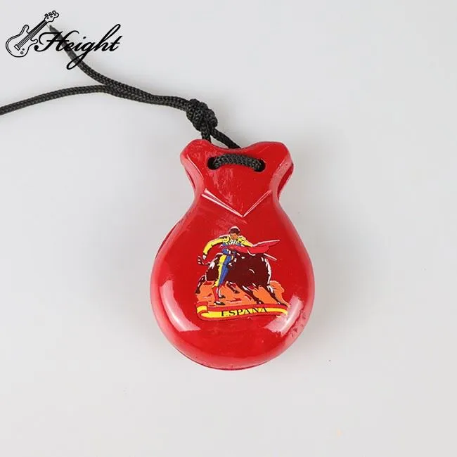 Castanets Spanish Flamingo Dance Mini Seashall Handy Castanet