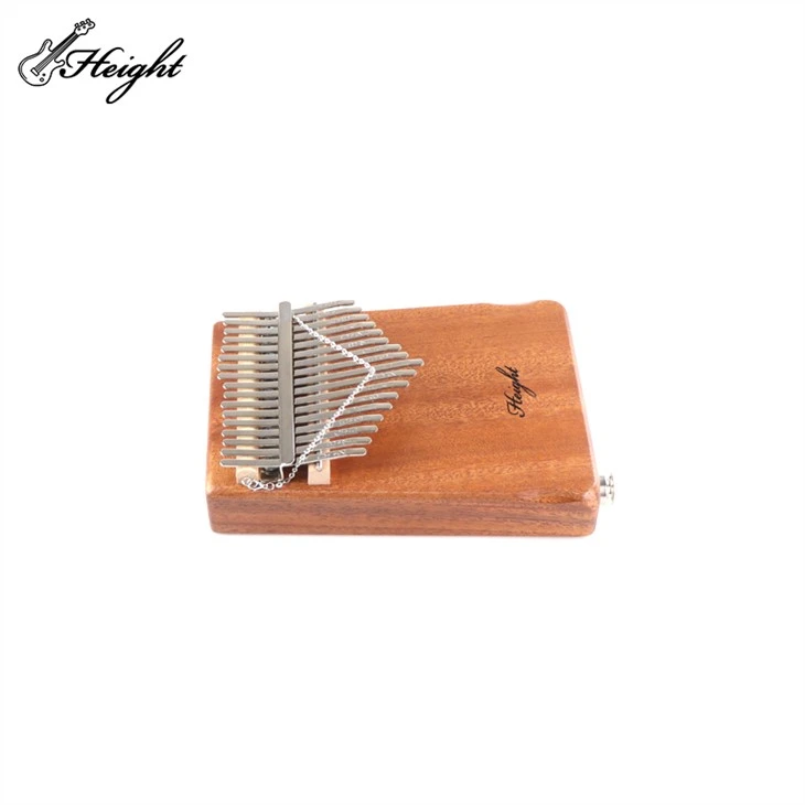 17 Key Solid Sapele Thumb Piano With EQ