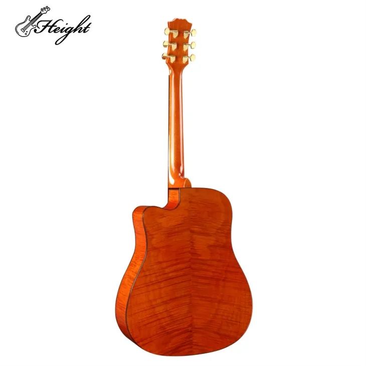Flamed Okoume Burswood Acoustic Guitar