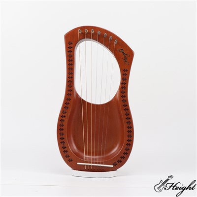 LY01 21 Cordes Harpe à levier en acajou massif